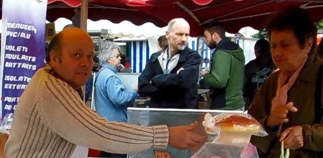 jean-marc bonnin selling brioche at the market