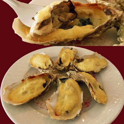photo of baked oysters