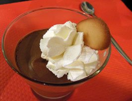 chocolate mousse dessert