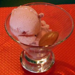 2 scoops ice cream - fruit flavor